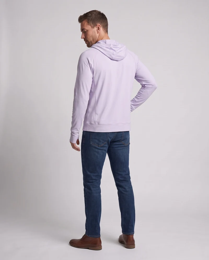 Leichte wasserabweisende Übergangsjacke für Herren mit Raglanärmeln und minimaler Nahtstruktur Nord Taschen