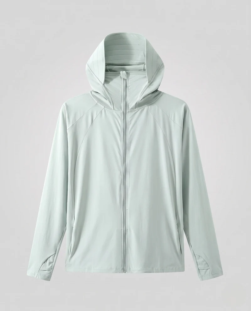 Leichte wasserabweisende Übergangsjacke für Herren mit Raglanärmeln und minimaler Nahtstruktur Nord Taschen