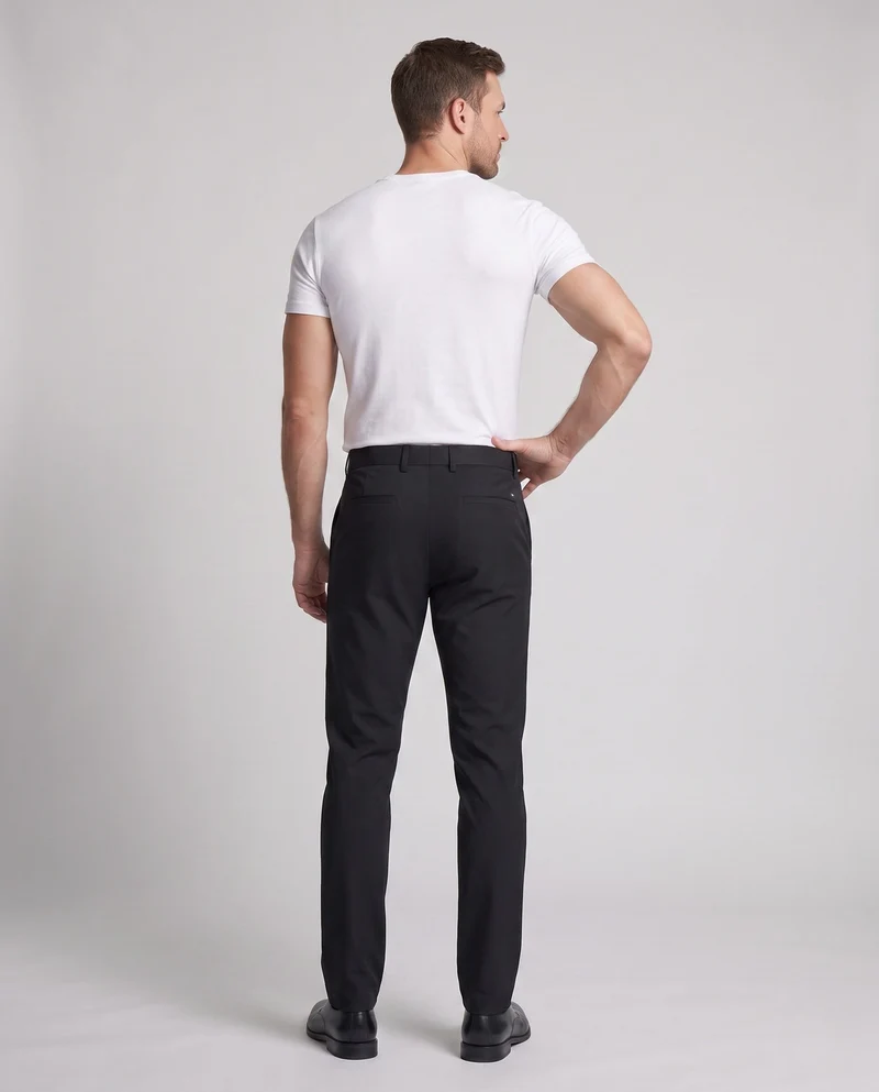 Herren Stilvolle Anzughose Nord Taschen