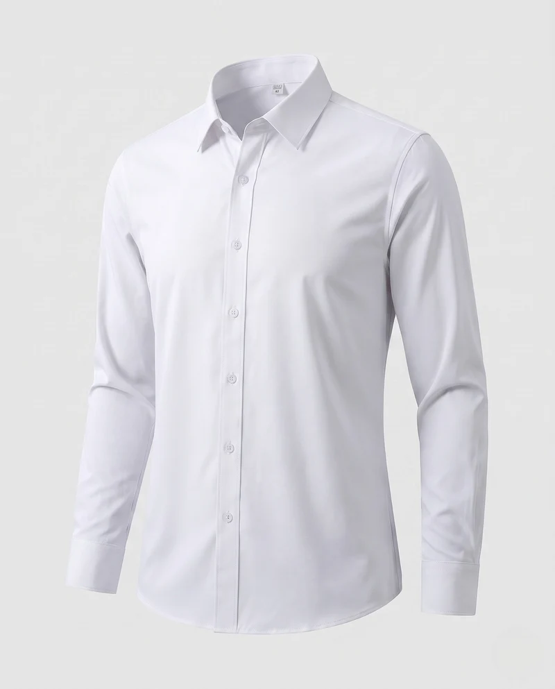 Herren Stretch-Fit Langarmshirt Nord Taschen