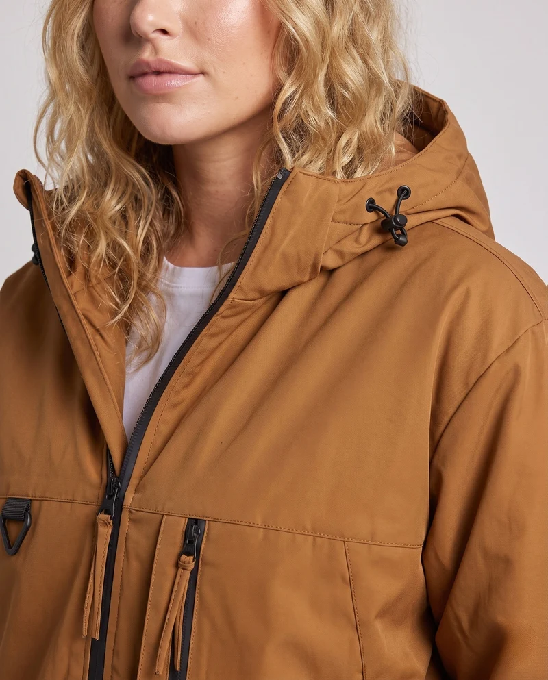Damen Übergröße Winterjacke Nord Taschen