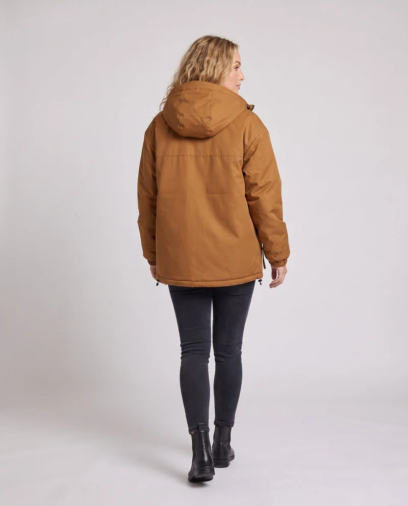 Damen Übergröße Winterjacke Nord Taschen