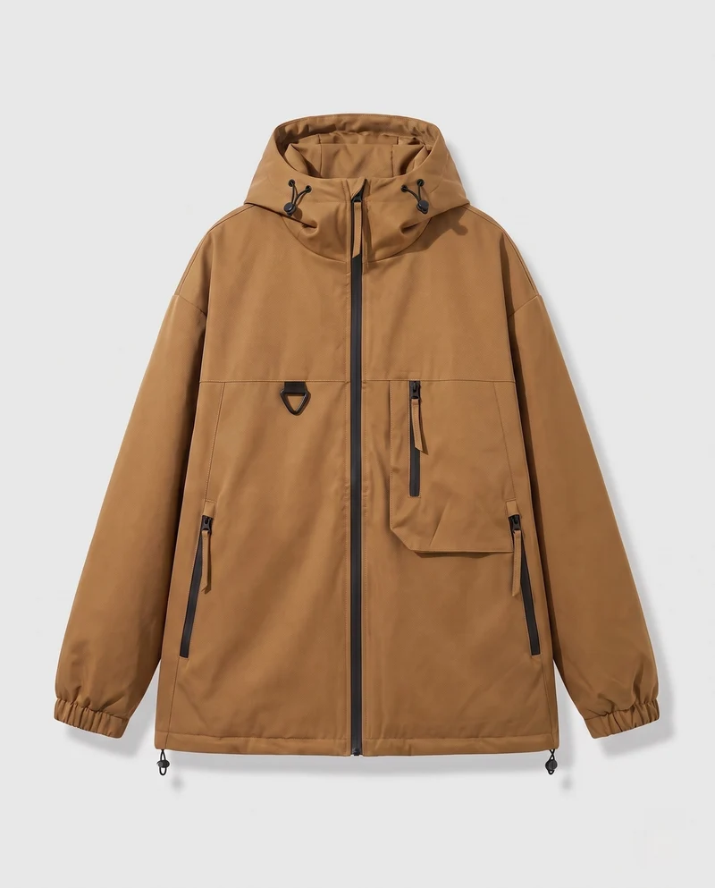 Damen Übergröße Winterjacke Nord Taschen