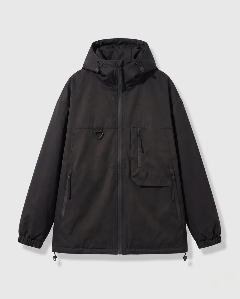 Damen Übergröße Winterjacke Nord Taschen