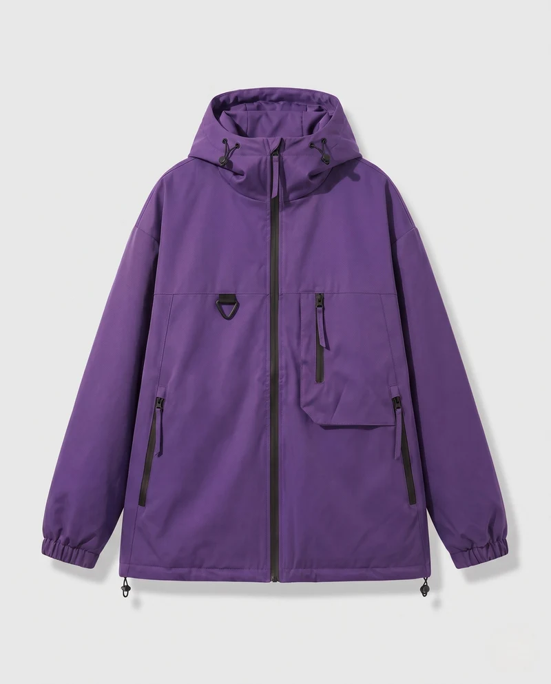 Damen Übergröße Winterjacke Nord Taschen