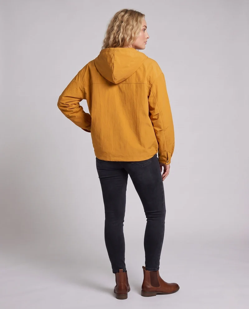 Damen Ultraleichte Regenjacke mit Kapuze Nord Taschen