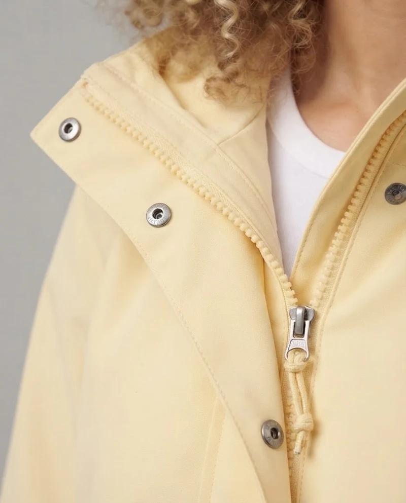 Damen Wasserabweisende Outdoor-Jacke mit Kapuze Nord Taschen
