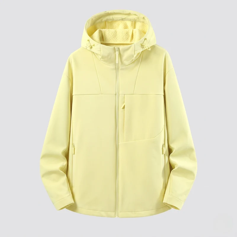 Damen Wasserabweisende Outdoor-Jacke mit Kapuze Nord Taschen