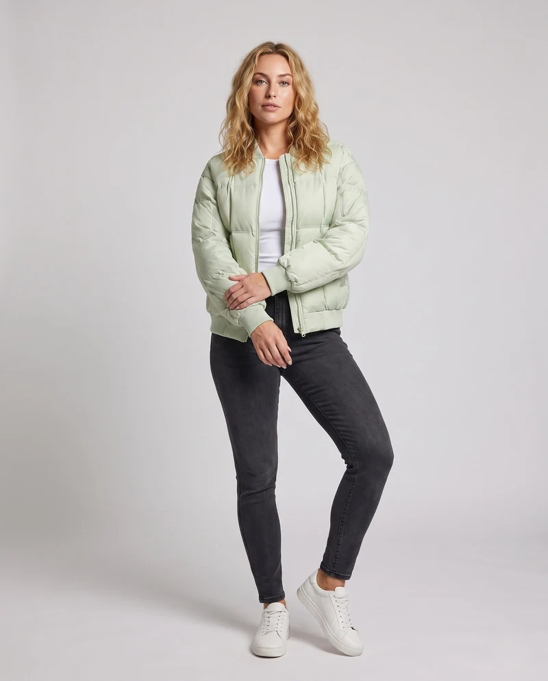 Damen Wattierte Steppjacke Nord Taschen 1788322211