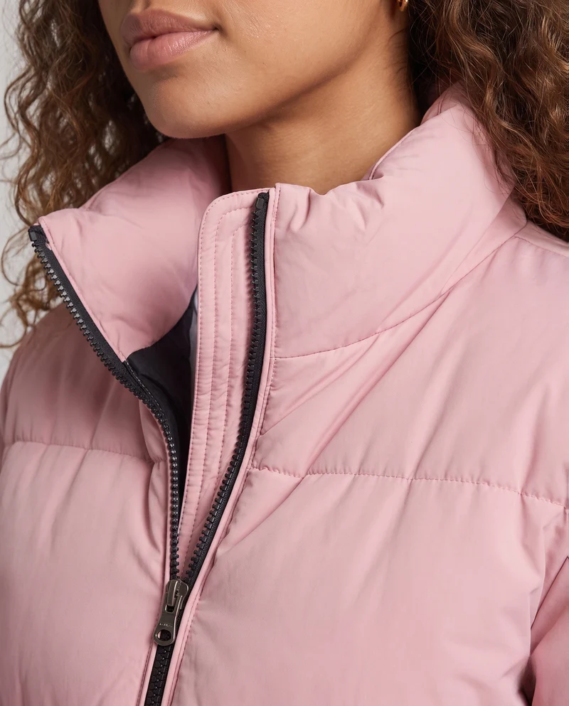 Damen Wattierte Winterjacke Nord Taschen