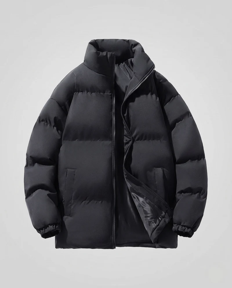 Damen Wattierte Winterjacke Nord Taschen