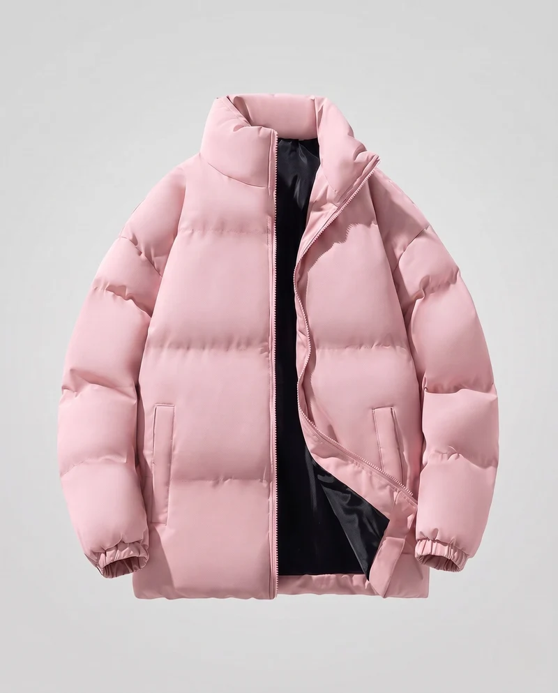 Damen Wattierte Winterjacke Nord Taschen