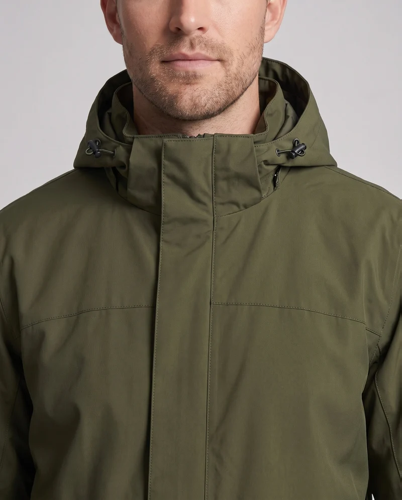 Unisex Funktionsjacke mit verstellbarer Kapuze Nord Taschen