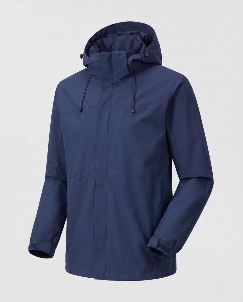 Unisex Funktionsjacke mit verstellbarer Kapuze Nord Taschen