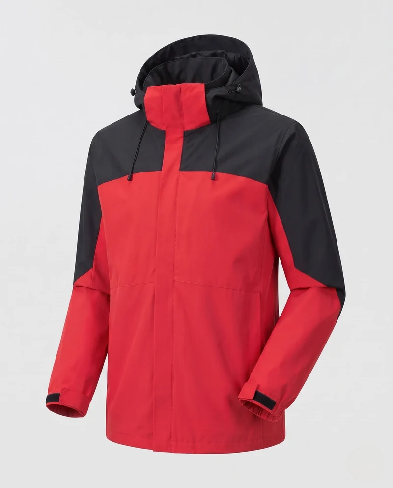 Unisex Funktionsjacke mit verstellbarer Kapuze Nord Taschen