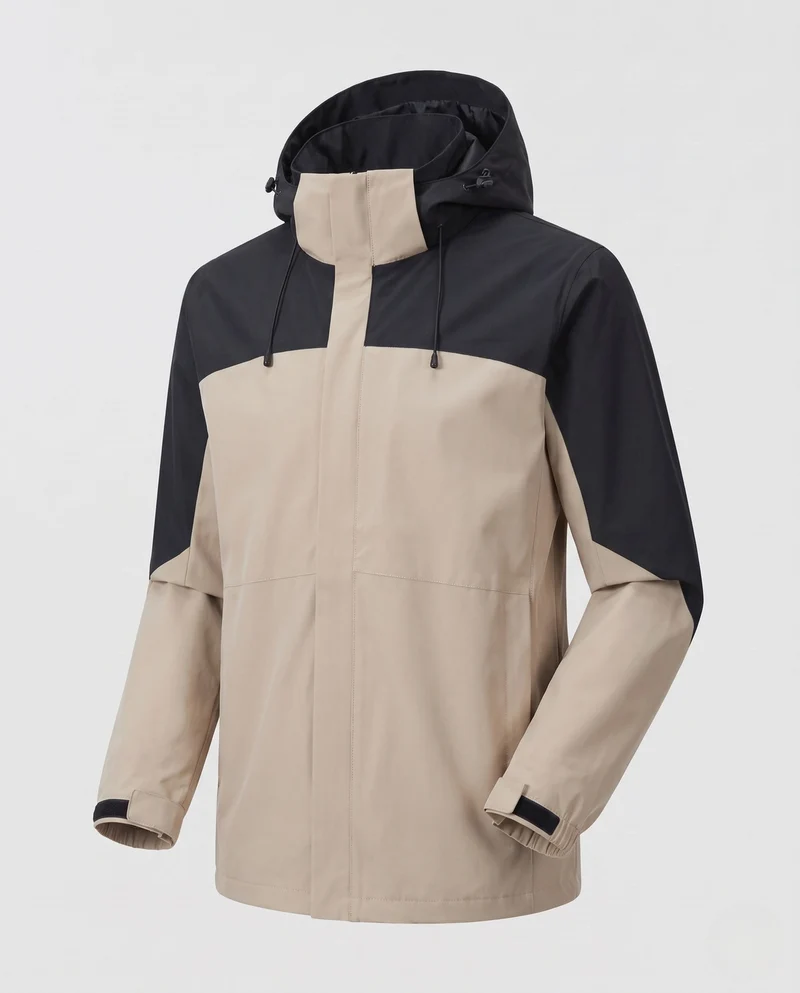 Unisex Funktionsjacke mit verstellbarer Kapuze Nord Taschen