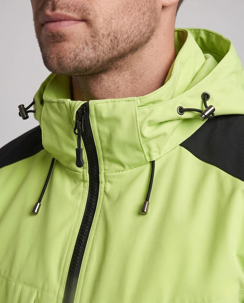 Unisex Wetterfeste Outdoor-Jacke mit verstellbarer Kapuze Nord Taschen