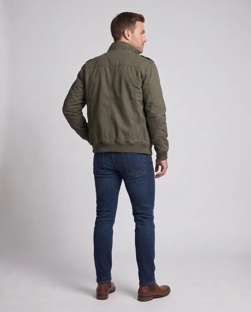 Herren Aerodynamische Utility-Jacke Nord Taschen
