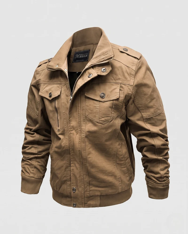 Herren Aerodynamische Utility-Jacke Nord Taschen