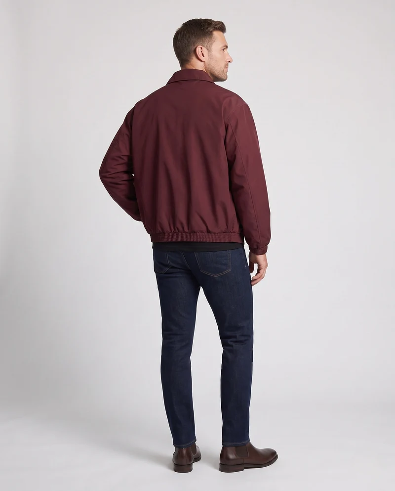 Herren Freize jacket mit hohem Kragen Nord Taschen