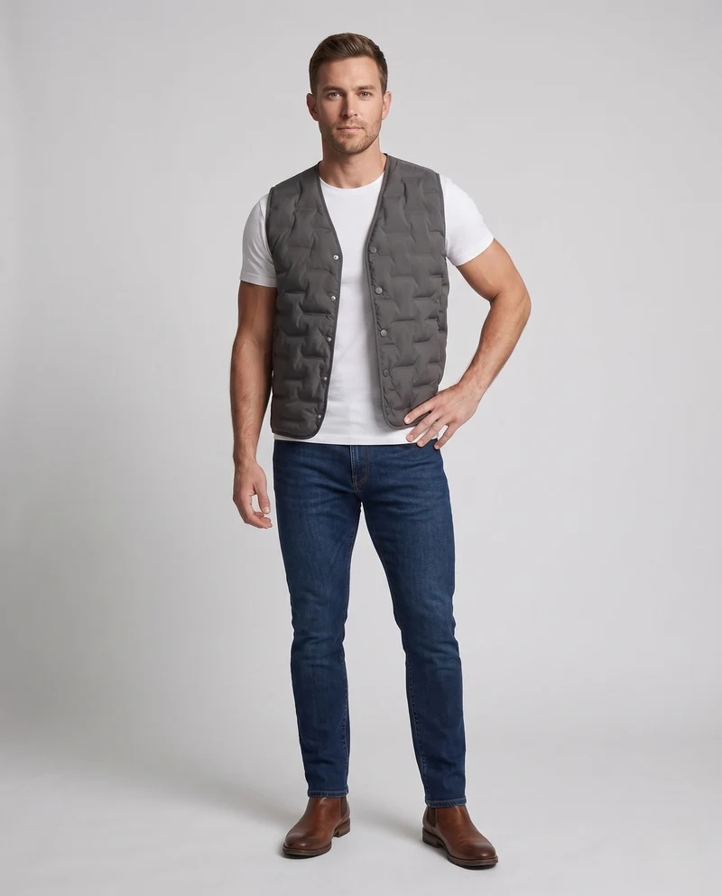 Herren Weste Nord Taschen