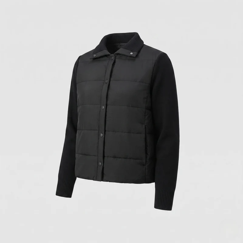 Damen Warme Steppjacke Nord Taschen