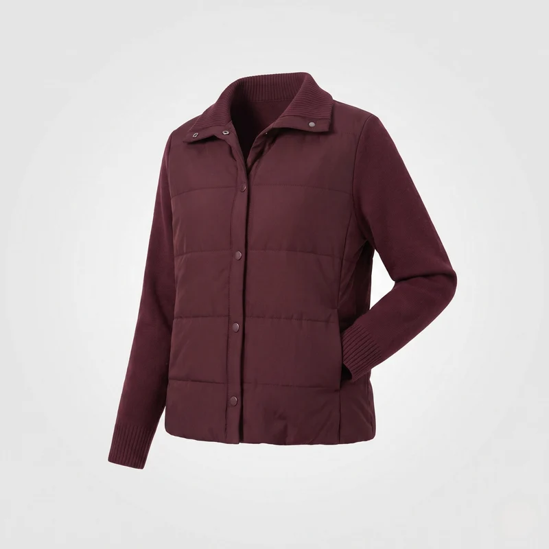Damen Warme Steppjacke Nord Taschen