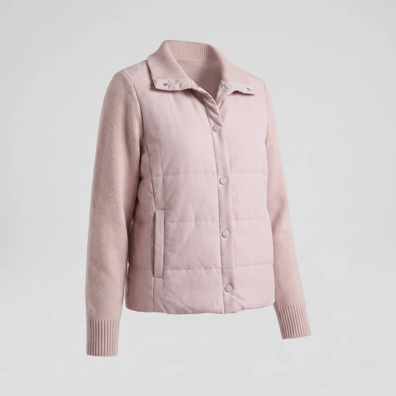 Damen Warme Steppjacke Nord Taschen
