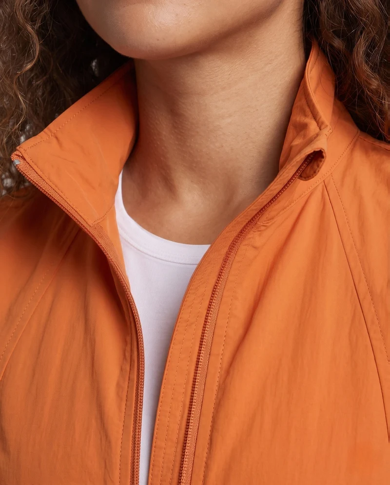 Damen Winddichtes Sportweste Nord Taschen