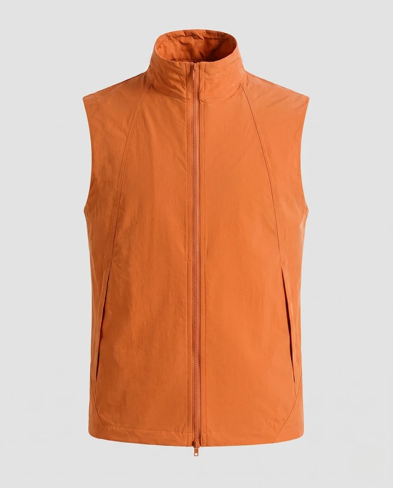 Damen Winddichtes Sportweste Nord Taschen