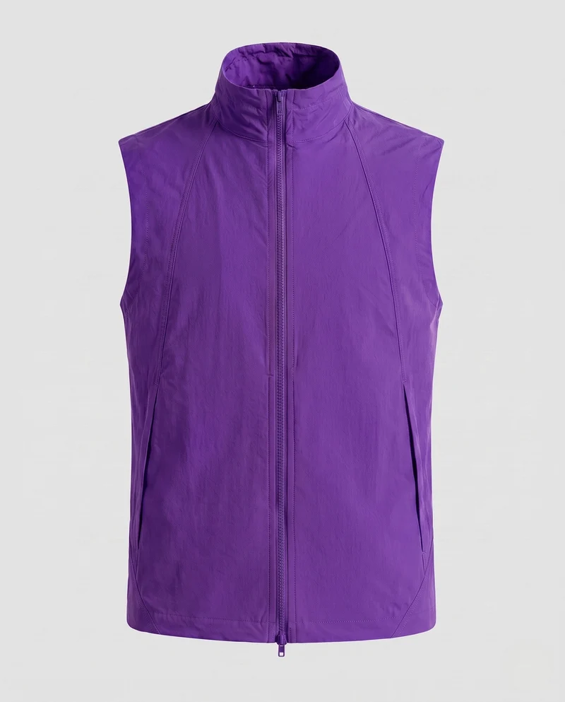 Damen Winddichtes Sportweste Nord Taschen