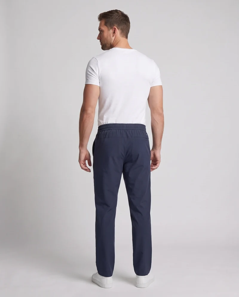 Herren Lose Tech Cargo-Hosen mit elastischem Bund, großen Klappen und Reißverschlusstaschen Nord Taschen