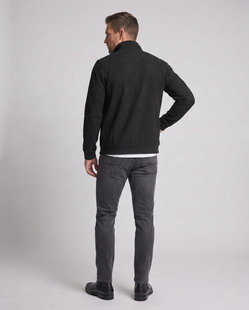 Herren Cord-Übershirt mit Brusttaschen, lockerer Passform und durchgehender Knopfleiste Nord Taschen