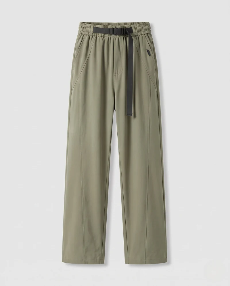 Damen Weite, lässige Pluderhose Nord Taschen