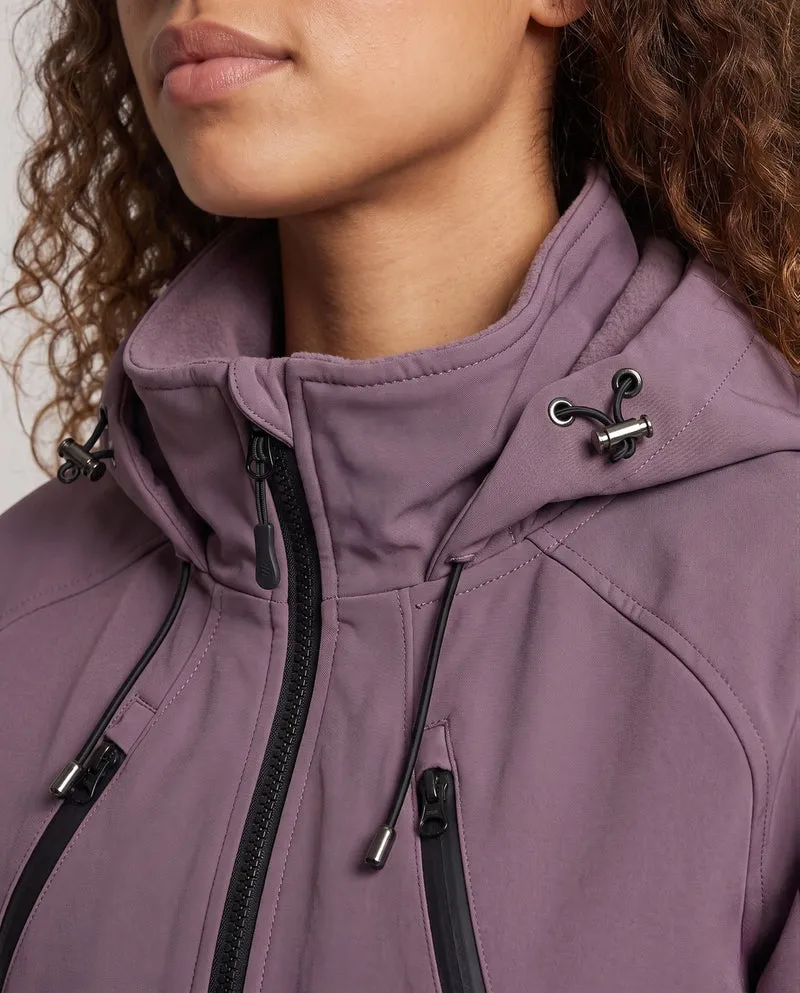Damen Wetterfeste Hybridjacke Nord Taschen