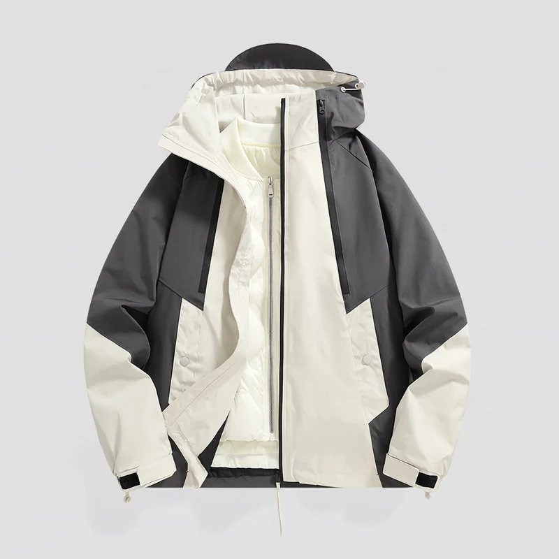Damen Wetterfeste Übergangsjacke Nord Taschen