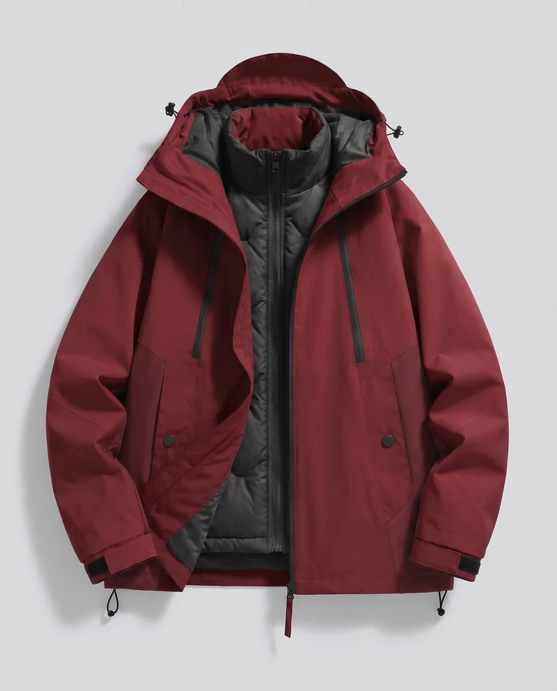 Damen Wetterfeste Übergangsjacke Nord Taschen