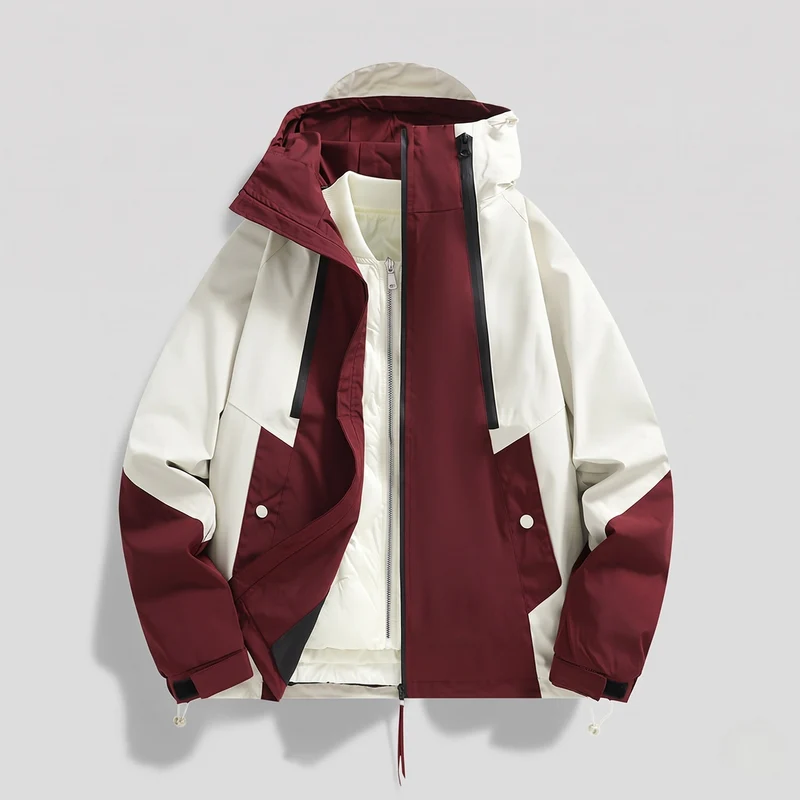 Damen Wetterfeste Übergangsjacke Nord Taschen