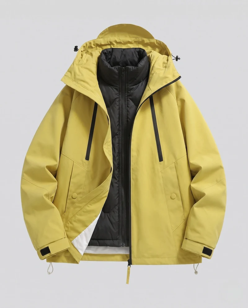 Damen Wetterfeste Übergangsjacke Nord Taschen