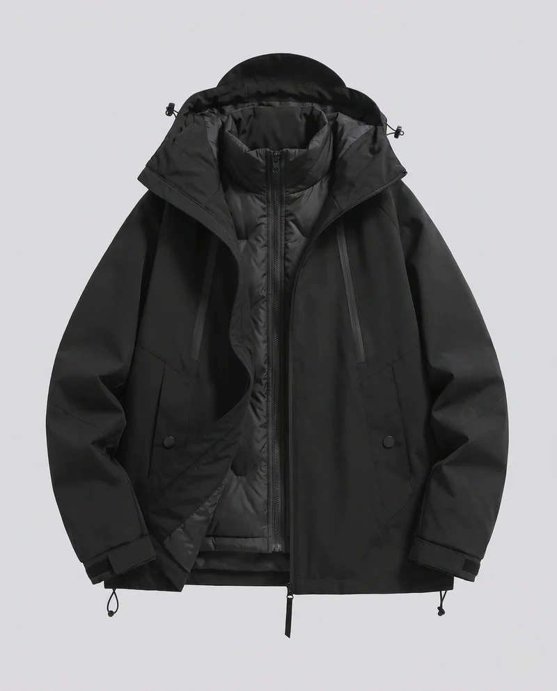 Damen Wetterfeste Übergangsjacke Nord Taschen