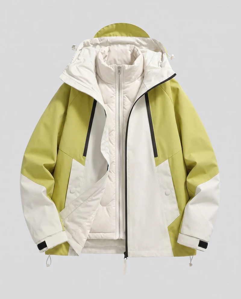 Damen Wetterfeste Übergangsjacke Nord Taschen