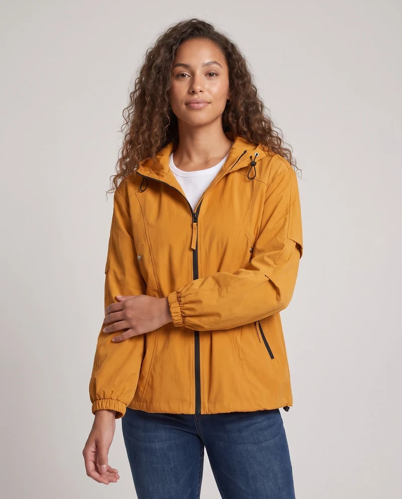 Damen Winddichte Übergangsjacke Nord Taschen