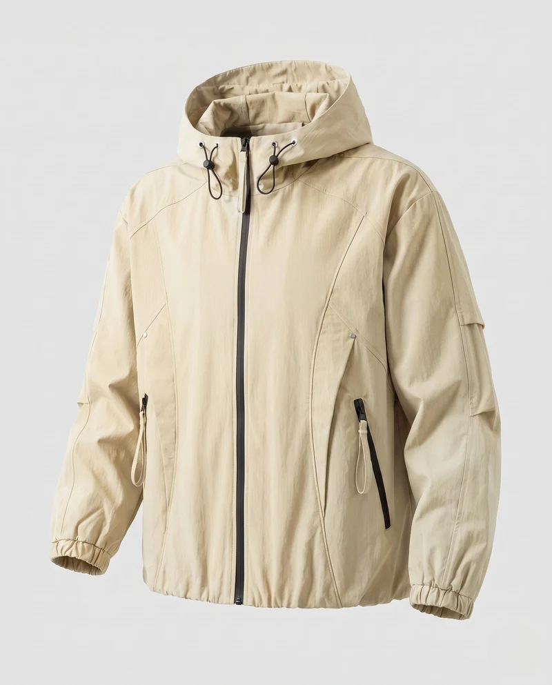 Damen Winddichte Übergangsjacke Nord Taschen