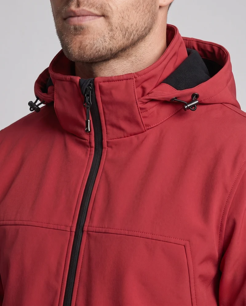 Herren Allwetterjacke mit verstellbarer Kapuze Nord Taschen