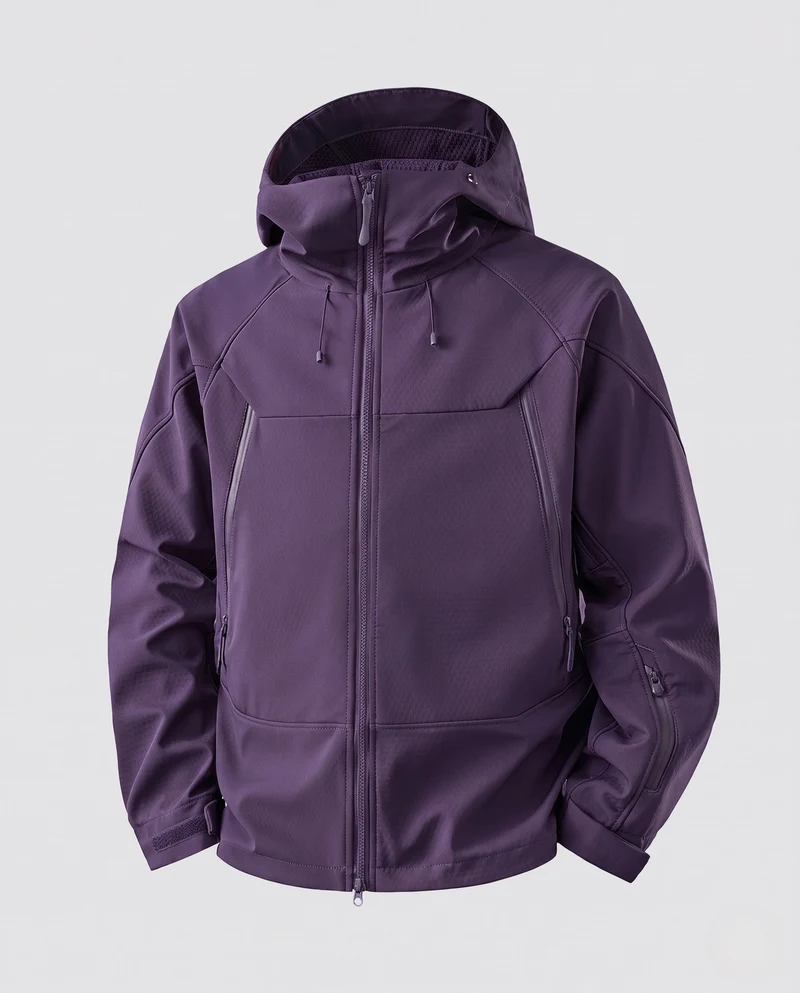 Herren Atmungsaktive Funktionsjacke Nord Taschen