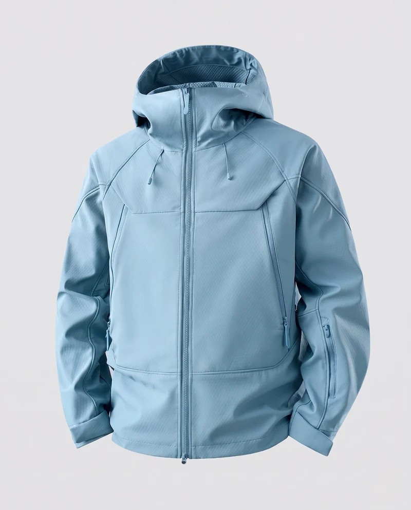 Herren Atmungsaktive Funktionsjacke Nord Taschen