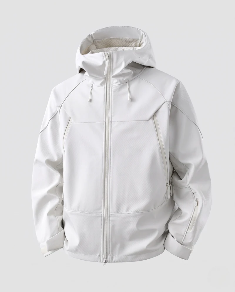 Herren Atmungsaktive Funktionsjacke Nord Taschen