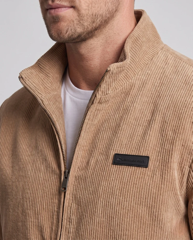 Herren Fleecegefütterte Übergangsjacke Nord Taschen