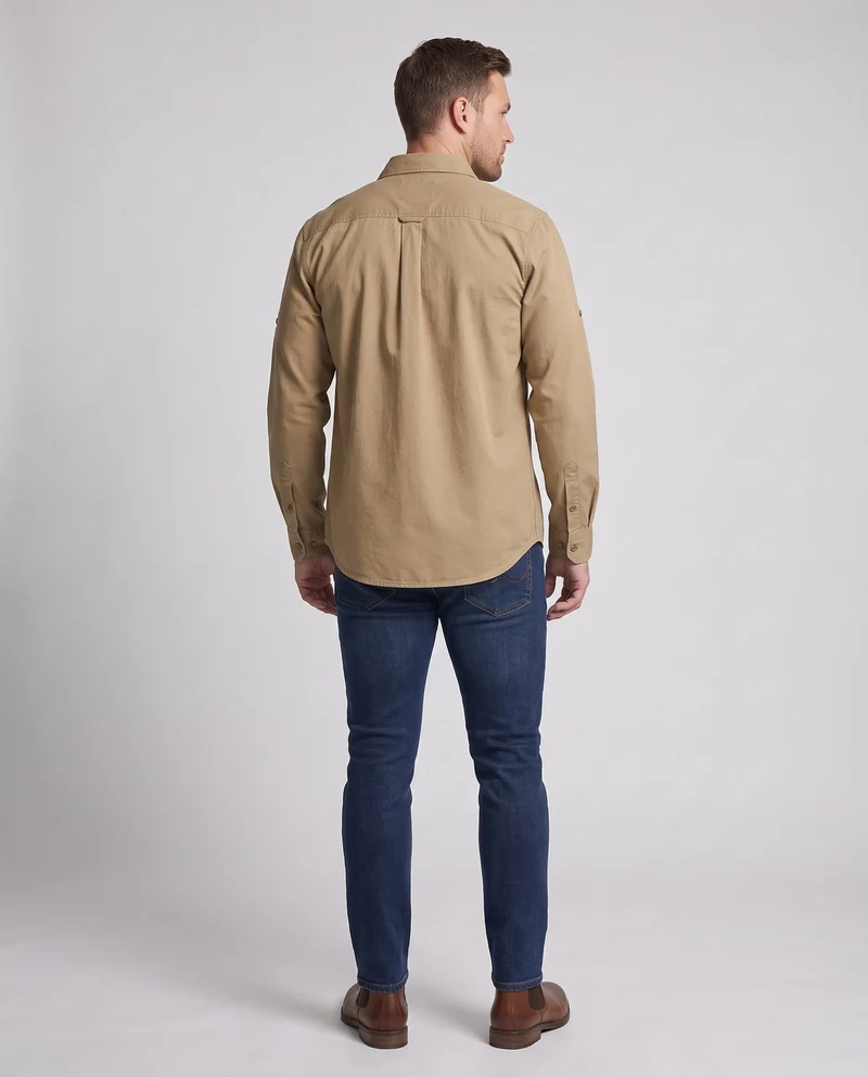 Herren Funktionales Utility-Hemd Nord Taschen