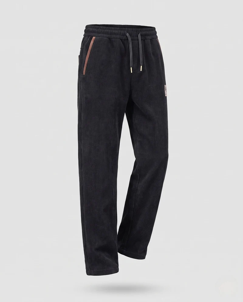 Herren gemütliche Boucle-Hose Nord Taschen